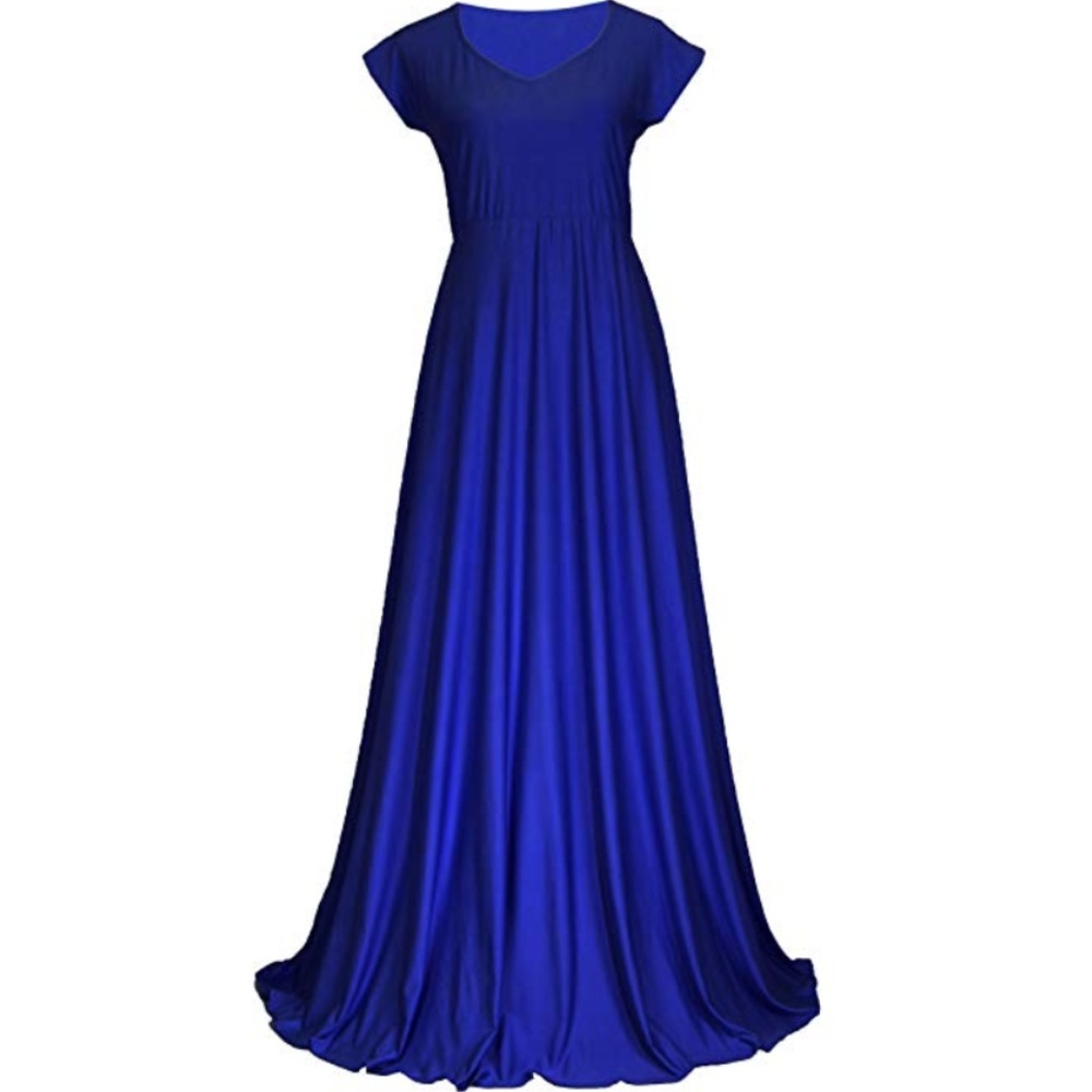 Royal blue Maxie event dress